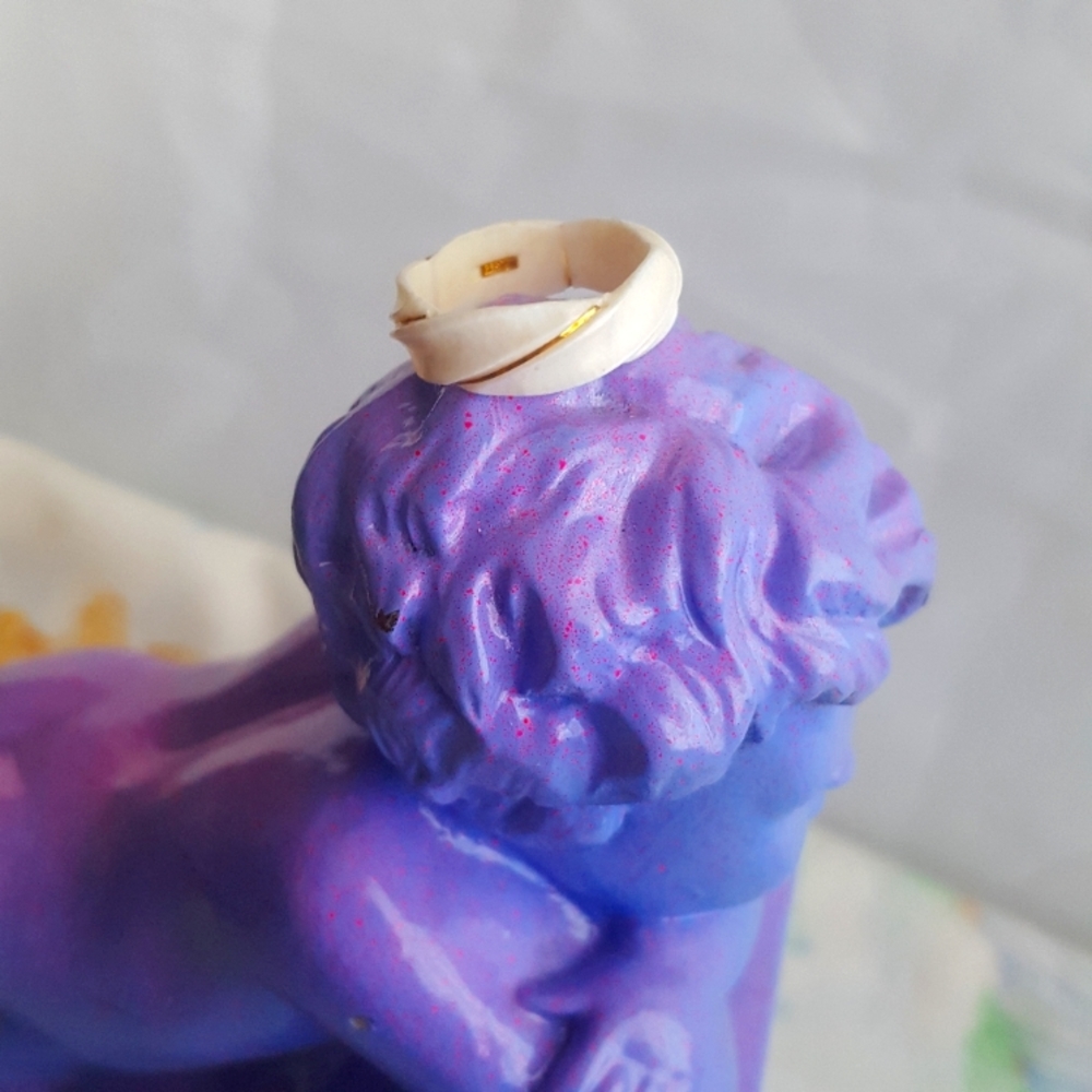 🌙Vintage Carved Bone 14k Ring